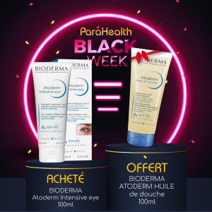 BIODERMA ATODERM INTENSIVE EYE 100ML + HUILE DE DOUCHE ATODERM 100ML OFFERT
